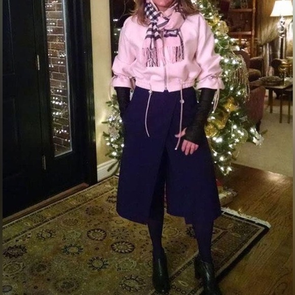 Tibi Black City Stretch Culotte Size: M | US 8 - Picture 7 of 13